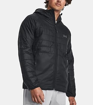 Under Armour Men's UA Active Hybrid Hooded Jacket (US, Alpha